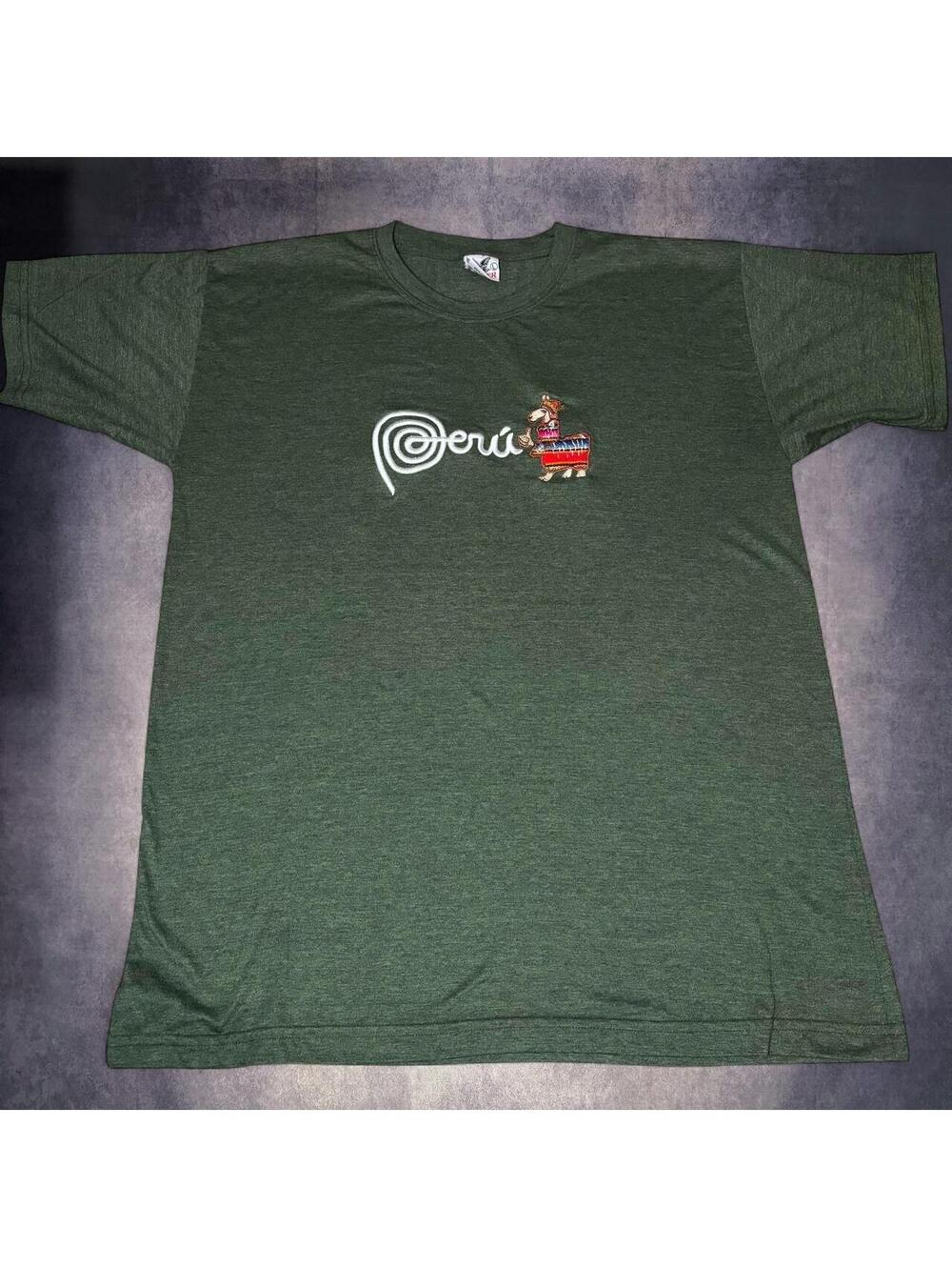 Vintage y2k Green cotton t-shirt
